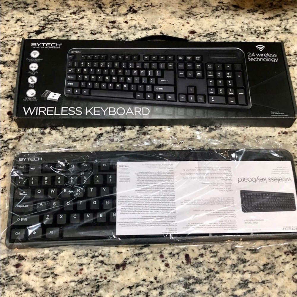 Bytech Wireless KeyBoard - Picture 4 of 8